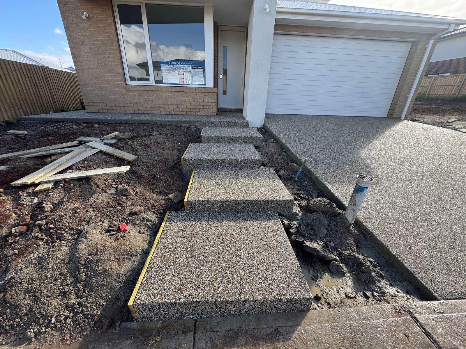 Concrete steps2